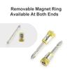 Universal Screwdriver Head Magnetic Ring Upgrade Magnetizer Screw Removable for Hex Screwdriver and Power Bits Household Tool