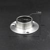 Store Wall Ceiling RAIL BRACKETS Closet Rod Holder Cupboard Wardrobe 25mm Cabinet Clothes Furniture Pole Wardrobe