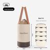 Insulated Waterproof Lunch Bag for Office Workers and Students