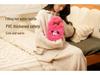 Cute Cartoon Monster PVC Hot Water Bag for Abdomen and Bed, Explosion-Proof