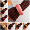 Vintage Jelly Color Wide Bracelet Dopamine Style Geometric Irregular Bangle  Daily