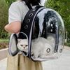 Haustier-Katzen-Tragetasche, Weltraum-Haustier-Rucksäcke, atmungsaktiv, tragbar, transparent, Rucksack, Transporttasche für Welpen, Hunde, Weltraumkapsel-Taschen