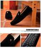 Men's Korean Style Slip-On Loafers – Trendy, Casual, Non-slip Cloth Driving Shoes