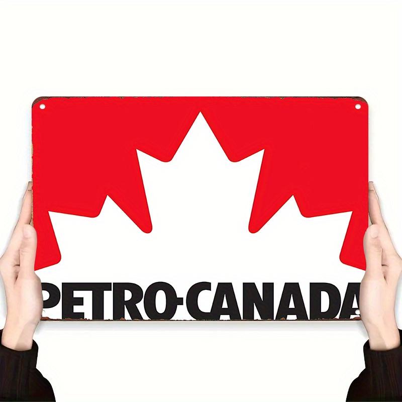 

of a VintageStyle Metal Sign from PetroCanada Measuring 12X18 Inches Perfect for Retro Decor in Homes Garages Or aluminum 20x30cm