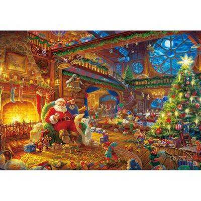 [Puzzle Life] Thomas Kinkade Santa's Workshop 500 Piece Jigsaw Puzzle PL891