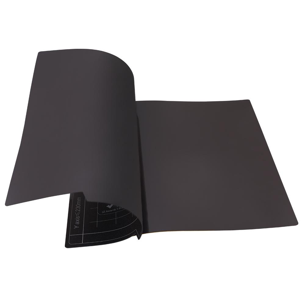 KINGROON Flexible Magnetische Heizbett 180x180/235x235mm 3D-Drucker Heißbett-Folie A+B Weichmagnetische Bauplatte Für KP3S KP5L Ender 3