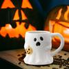 Cute Ghost Water Cup Halloween Coffee Mugs Creative Pumpkin Ghost Ceramic Mug ghost shape mug Halloween Gift for Kitchen Party