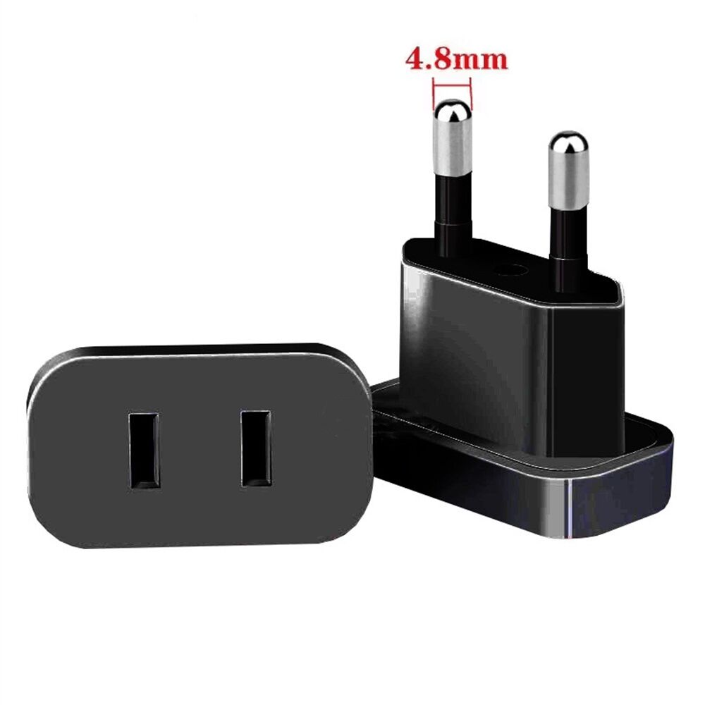 

1pcs Power Plug Adapter US To Euro Europe Korea Plug Power Plug Converter Travel Adapter US to EU/KR Adapter Electrical Socket