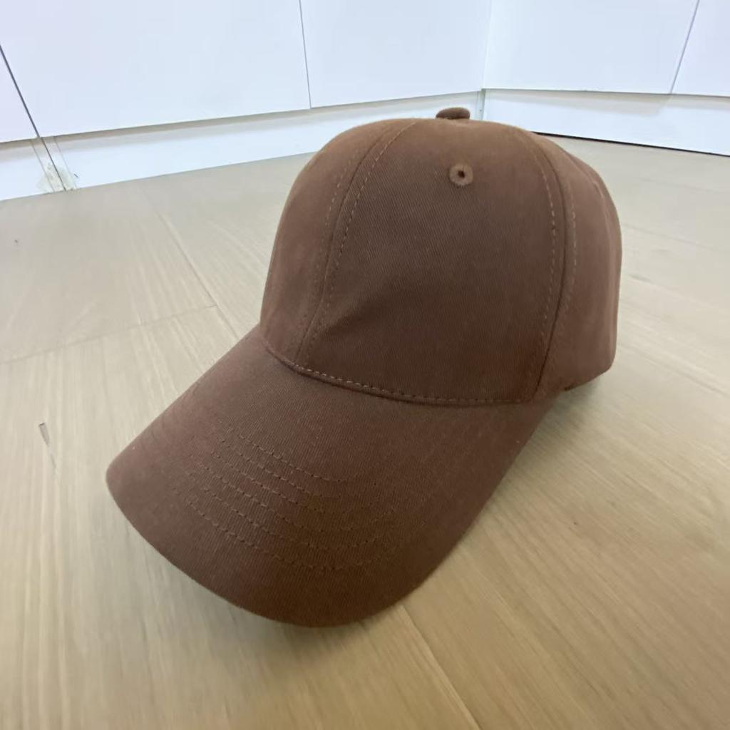 Cotton Solid Color Baseball Cap Student Shade Cap Couple Versatile Street