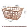 Style Metal Storage Basket With Large Capacity For Home Organization And Snack Storage