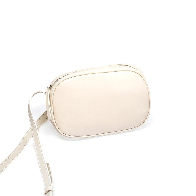 Women's Vegetable tanned Cowhide Bag Versatile Mobile Phone Bag New Simple Versatile Shoulder Bag Niche Design Crossbody Bag