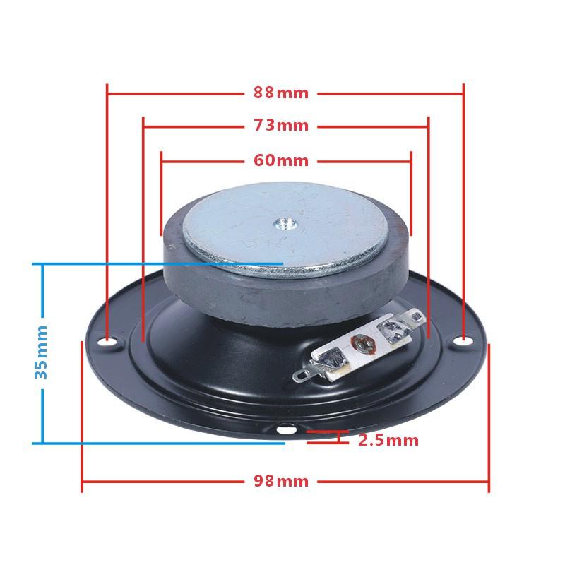 3-inch KTV Karaoke Tweeter Speaker Card Pack Box