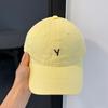 New Simple and Versatile Cap Children's Spring and Summer Leisure Small Letter Y Embroidered Baseball Cap Soft Top