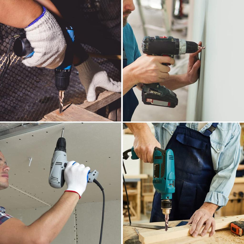 Invincible Tap Drill, 0.25 inch (6.35 mm) Hex Shaft, Chamfering Tap, Threading, Drilling, HSS-Co