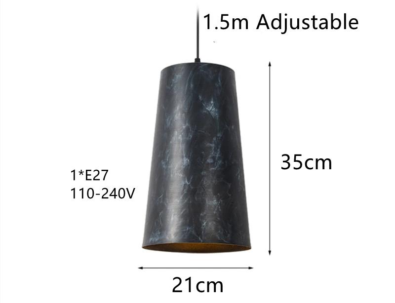 

Японский минималистский арт-ресторан люстра металл E27 Лампы для комнаты креативный стиль ретро кофейня спальня прикроватный светильник