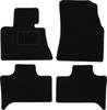 Zwarte velours vloermatten voor: BMW X5 E53 2WD (1999-2006)