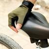 1 Pair Half Finger Gloves Skin-friendly Shock Absorption Nylon Roller Skating Anti-Abrasion Gloves