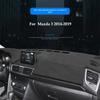 Car Interior Accessories Tools For Mazda 3 Axela 2014-2024 Dashboard Sunshade Mat Center Console Anti-Slip Light Shield Pad