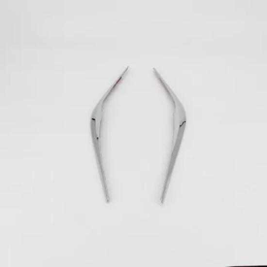 For Mazda CX-5 CX5 KF 2017- ABS Chrome Rear Tail Light Lamp Headlight Strip Cover Trim Exterior Decoration Car Accessiory