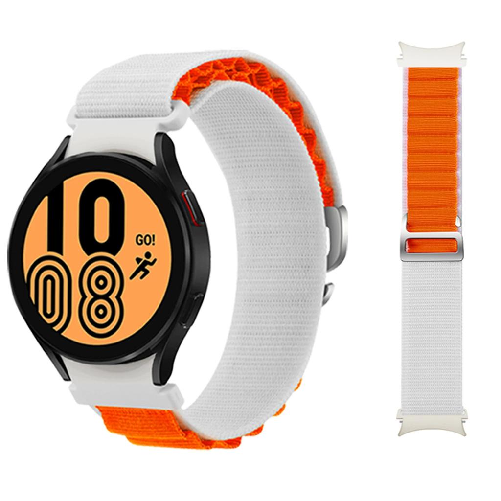 20mm Watch Band For Samsung Galaxy Watch 5 6 4 44mm 40mm Nylon Alpine Loop Bracelet 46mm Correa Watch4 Classic 5 Pro 45mm Strap