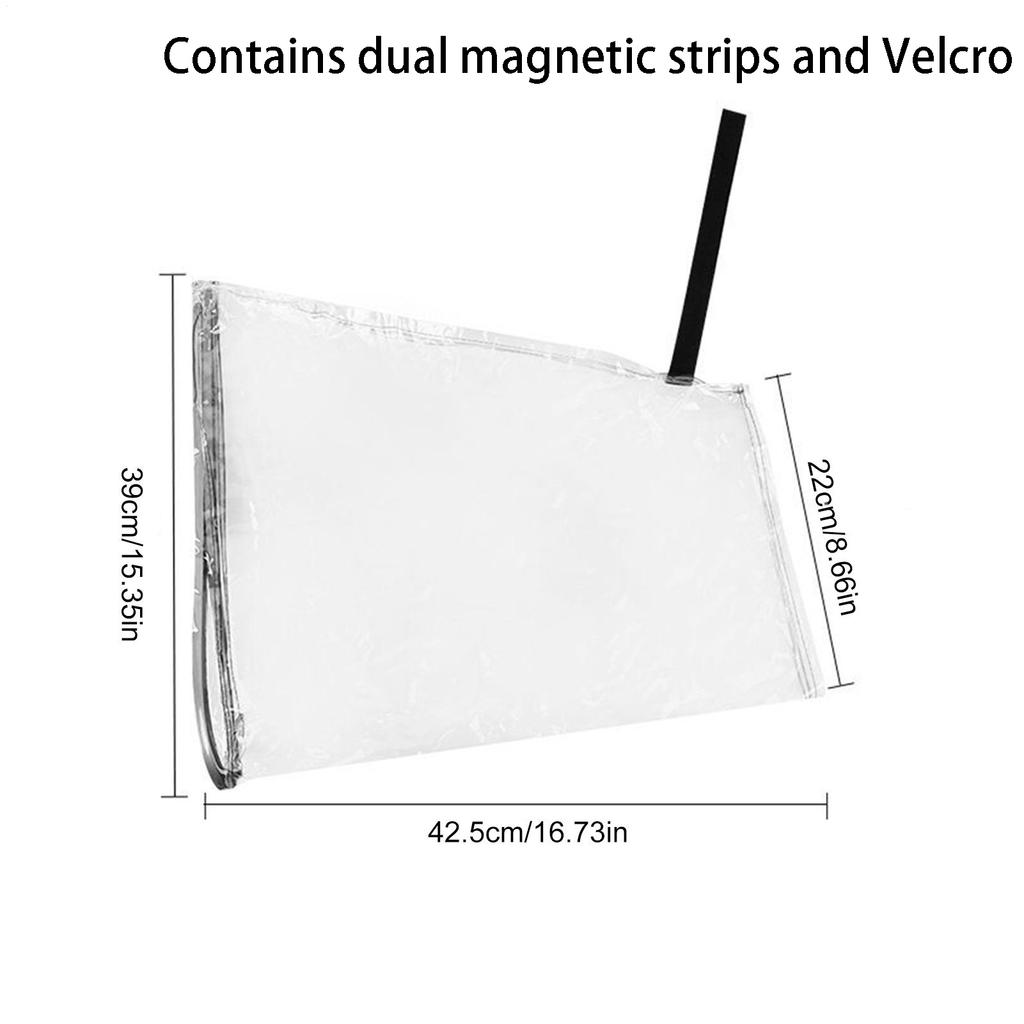 Newly Upgraded Electric Car Side Charging Port Rain Cover – Transparent Headstock Charger Port Cover, Waterproof Charging