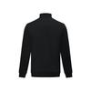Li Ning Ping Pong Series Fashion Versatile Comfortable Fleece Cardigan Hoodie Unisex Hoodies Black AWDUG81-1