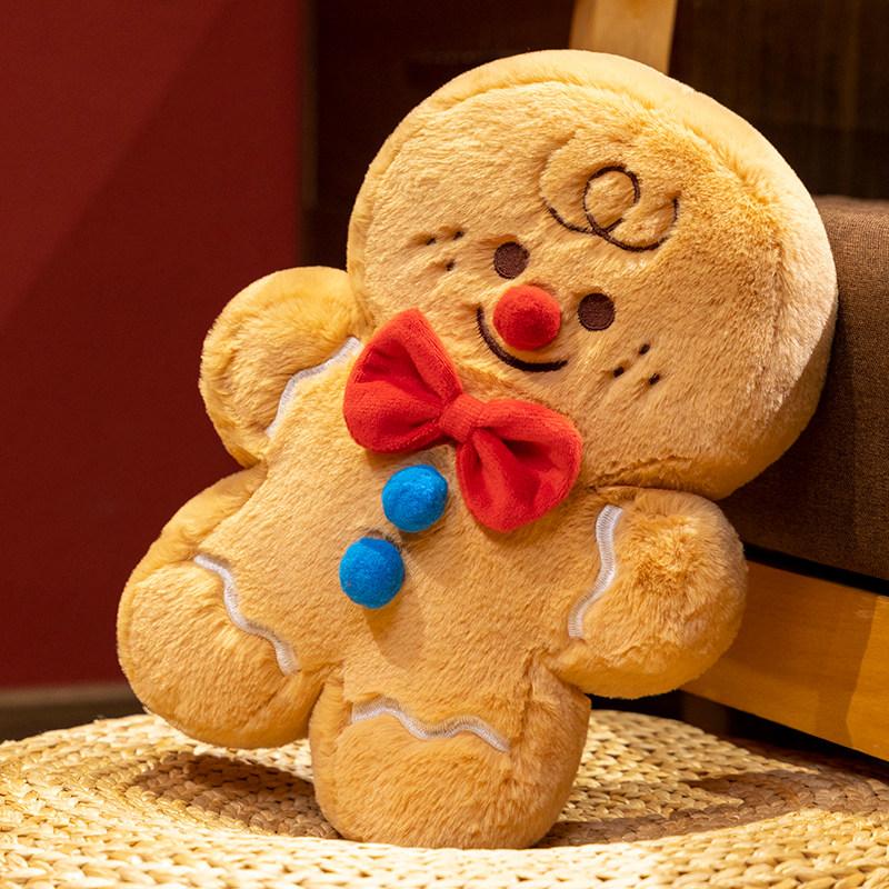 

Xmas Gingerbread Man Plush Doll Gentle Hug Cartoon Cookie Rabbit Pillow Home Decor Children Fine Superior Quality Xmas Latest Year Present 20cm