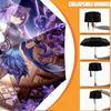 Custom Name Personalized Genshin Impact Print Umbrella, Auto Open Close, 8‑Rib Sturdy Frame, Commute Camping Hiking Use, Birthday Gift