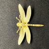 Removable Brass Dragonfly Figurines Simulation Animal Wings Toy  Office Desk Small Ornament