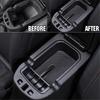 Center Console Armrest Box Organizer Gear Shift Side Storage Tray for Jeep Compass 2017- Interior Storage Accessories ABS