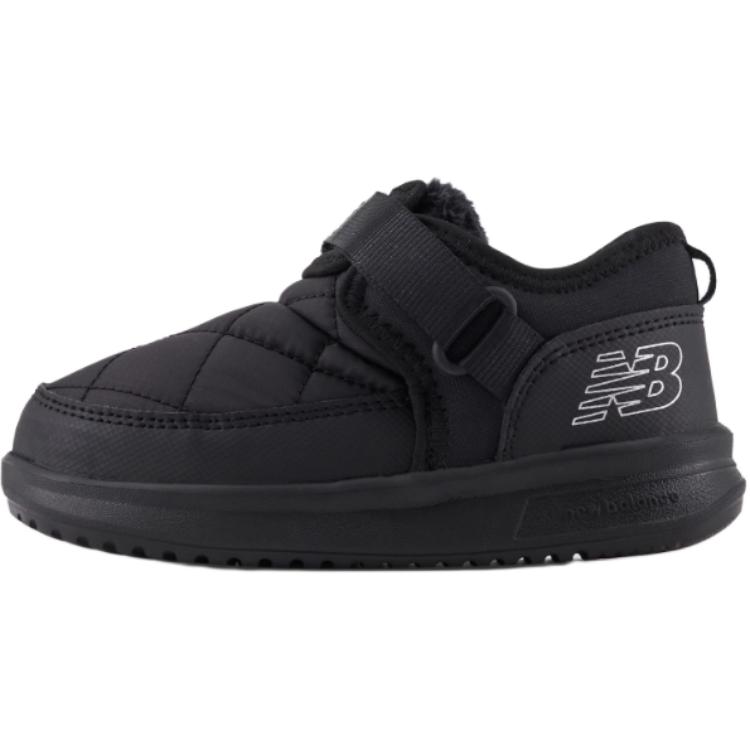 New Balance Moc Comfortable Versatile Warm Low-Top Walking Shoes Baby Shoes Black IHMOCQL2