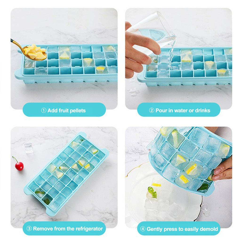 Silicone Ice Tray Silicone Ice Molds Tray For Refrigerator Jelly Molds Mold Tray Display Tray