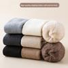 Knee-high Socks for Women, Thickened and Fleece Warm Cashmere Socks, Breathable and Sweat-absorbent High-top Thigh Loop Socks