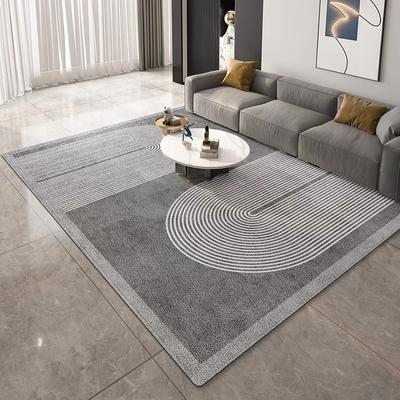 Simple Modern Carpet Living Room Sofa Coffee Table Cushion Light Luxury Home Decor Soft Cushion Bedroom Large Carpet