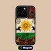 Kurdistan Flag Matte Surface Magsafe Mobile Phone Case for iPhone 17 16 15 14 13 12 11 Air Pro Max Plus Colorful Cover