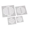 Coladores de Piso de Acero Inoxidable Cubierta de Malla Agujero de Drenaje Cuadrado Atrapapelo de Ducha Filtro Tapón Piezas de Ferretería para Cocina Baño