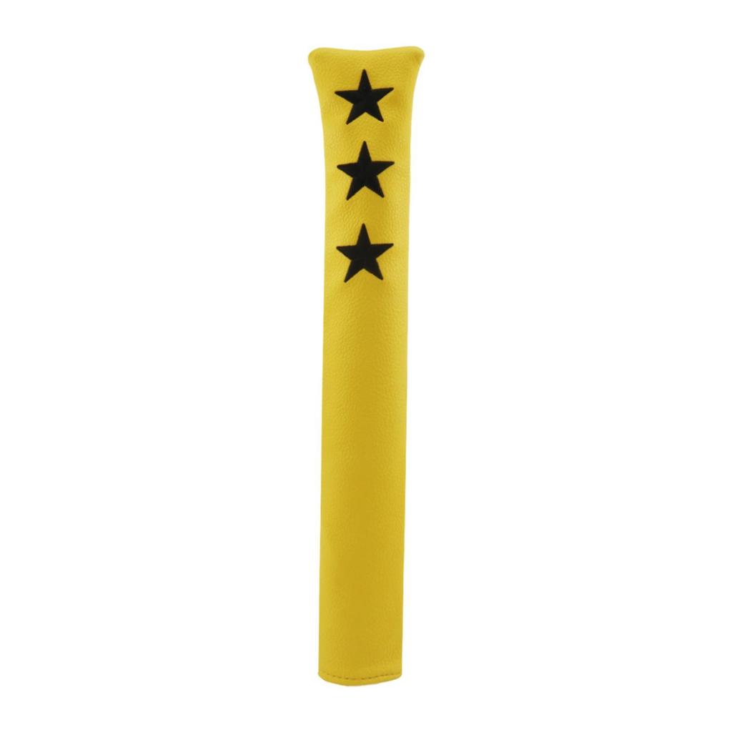 Golf Alignment Stick Cover Aiming Exercise PU Leather Golf Training Sticks Sleeve Equipment Supplies Golf Indicator Rod Holder