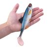 Soft Fishing Lures 2oz 20.3cm Artificial Baits Paddle Tail Swimbaits Fishing Lure for Trout Walleye Swim Baits