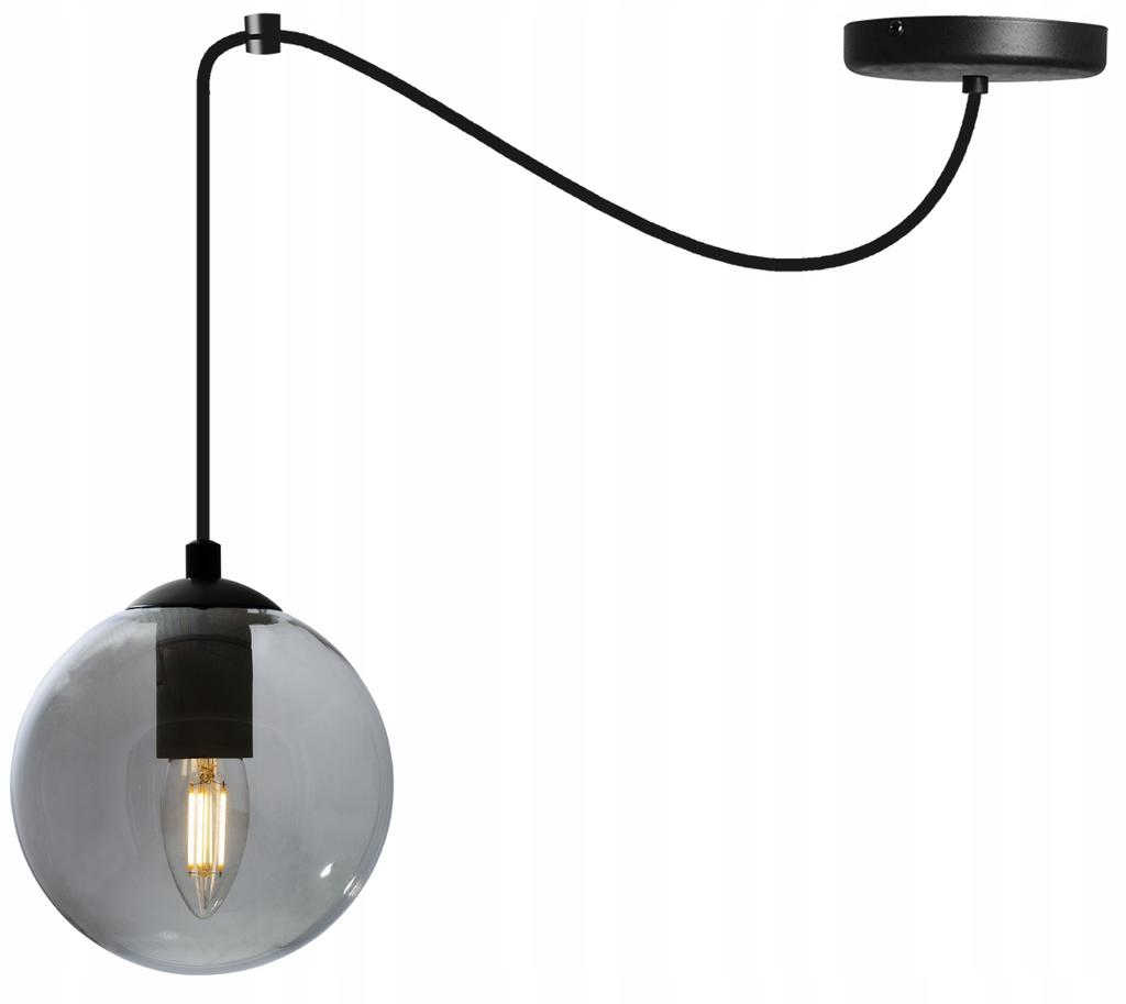 LED GLASS BALL SPIDER CEILING HANGING LAMP