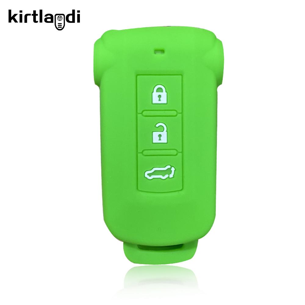 Kirtlandi For Mitsubishi Delica D5 Car Key Cover Case For Mitsubishi Outlander 2014 Pajero Delica Key Chains Car Accessories Bag