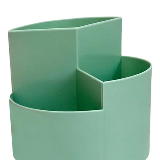 Yousheng 360 Degree Rotating Pen Holder, Large Capacity Multi-compartment Pen Holder, Desktop Organizer for Office School Home