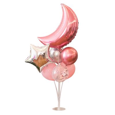 Folien Tischballons Deko Dekoration Festival Dekorativ Kreativ Feier Metall Party Sets