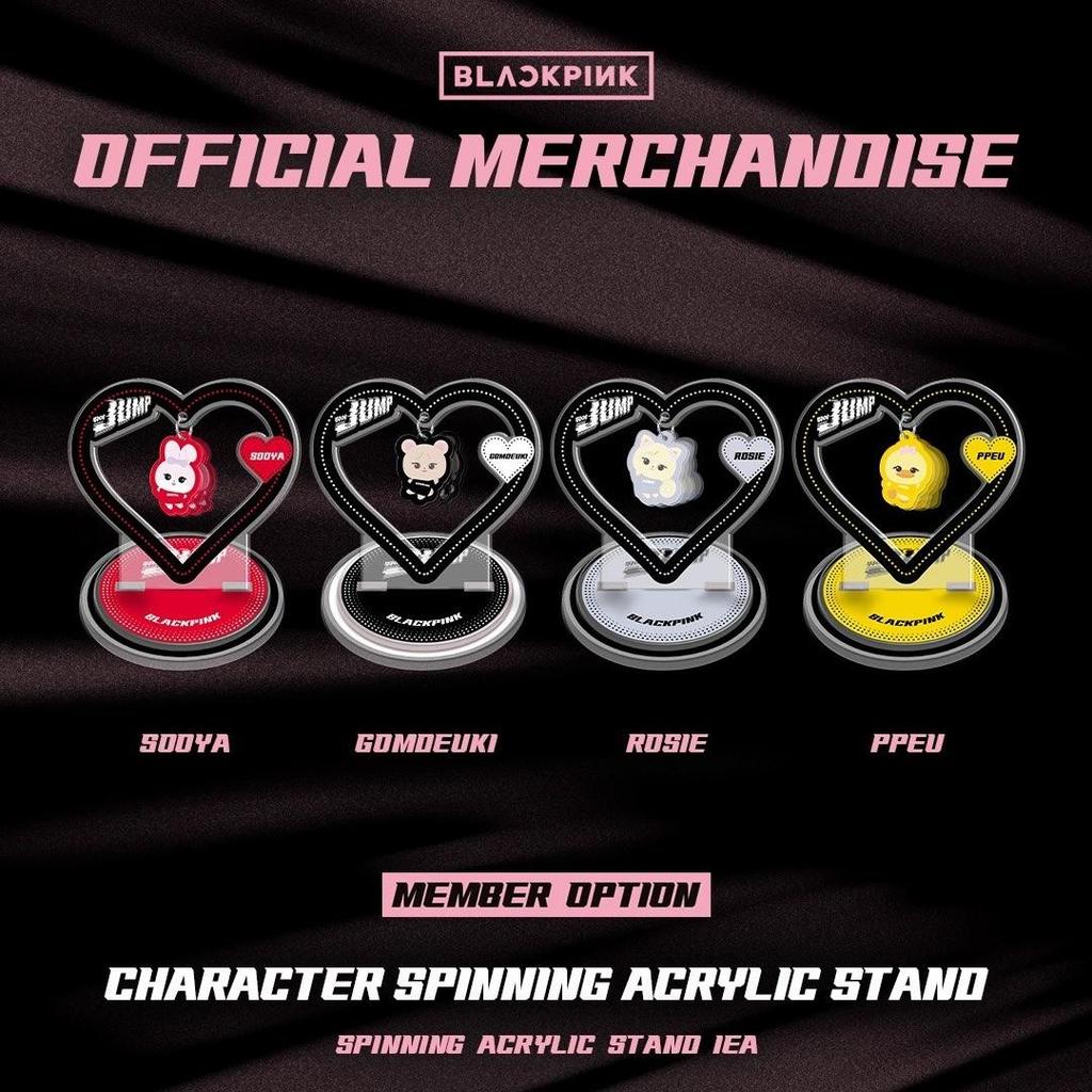 BLACKPINK “JUMP” Official MD – Keyrings / Pouch / Acrylic Stand