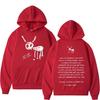 Rapper Drake for All The Dogs Letter Hoodie Women's Hip Hop Vintage Unisex Pullover Sweatshirt Fashion Casual Oversized Hooded Streetwear