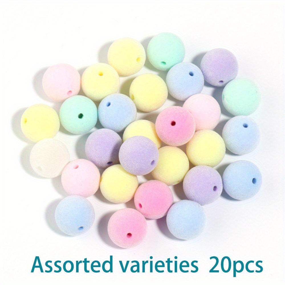 

5/10/20 шт. многоцветные акриловые декоративные бусины, разделительные бусины, бусины для рукоделия можно использовать для изготовления браслетов, ожерелий, цепочек дружбы своими руками 20pcs