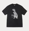 Stussy Big & Meaty Pigmentgefärbtes T-Shirt Schwarz Medium Neu Mit Etiketten Unisex T-Shirt