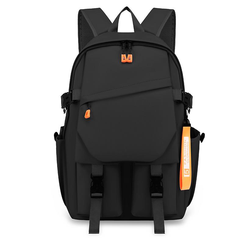 

Деловой рюкзак для мужчин, высококлассный, большой вместимости, водоотталкивающий, рюкзак для компьютера, многофункциональный студенческий рюкзак чёрный