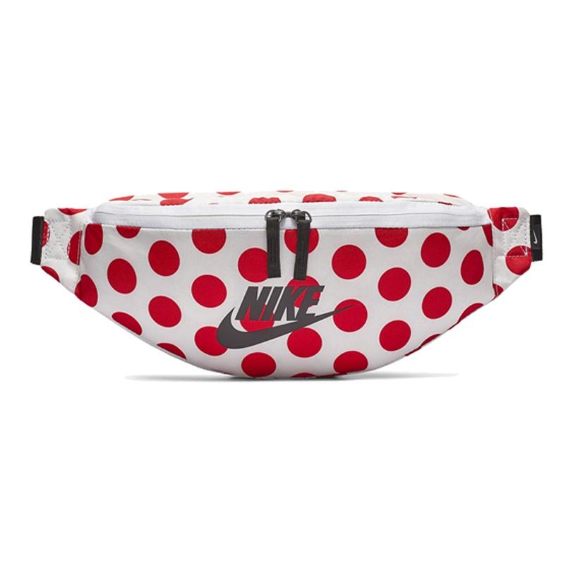 

Nike Sportswear Heritage Red Polka Dot Zipper Crossbody Bag Unisex Bags White CK4287-100 White