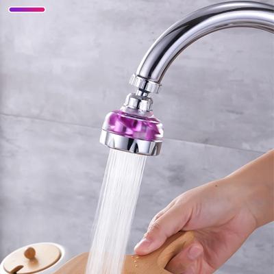 Mutfak Musluk Ucu Adaptörü Eğik Su Tasarruflu Musluk Havalandırıcısı Döndürülebilir 360 Difüzör Döner Başlıklı Banyo Musluğu Duş Bubbler