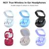 Headphone Bluetooth-compatible Wireless Earbuds Noise Cancelling Microphone Bass Stereo Earbuds Earphones for Phone